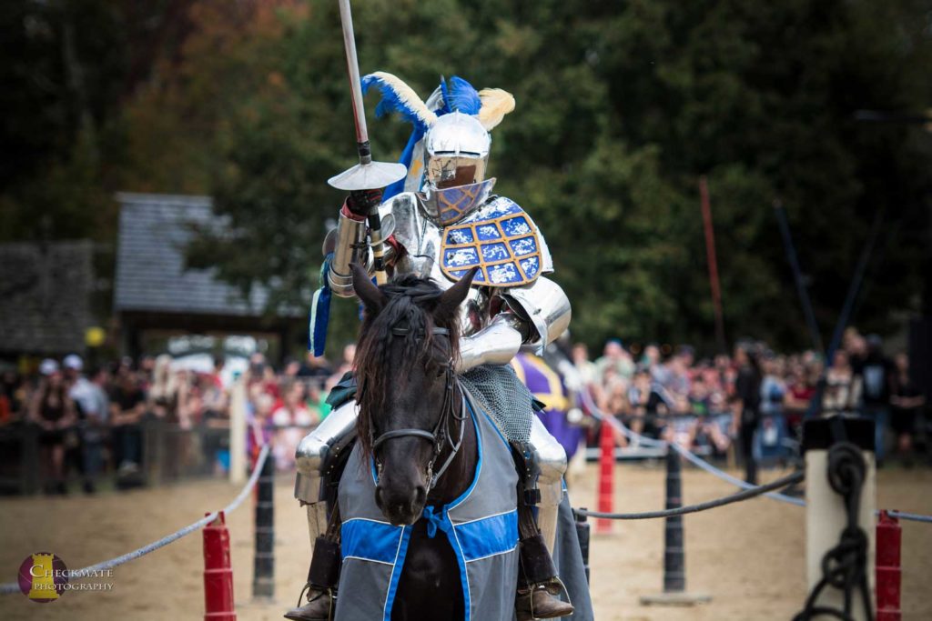 Joust, Performers at the 2019 New Jersey Renaissance Faire.…