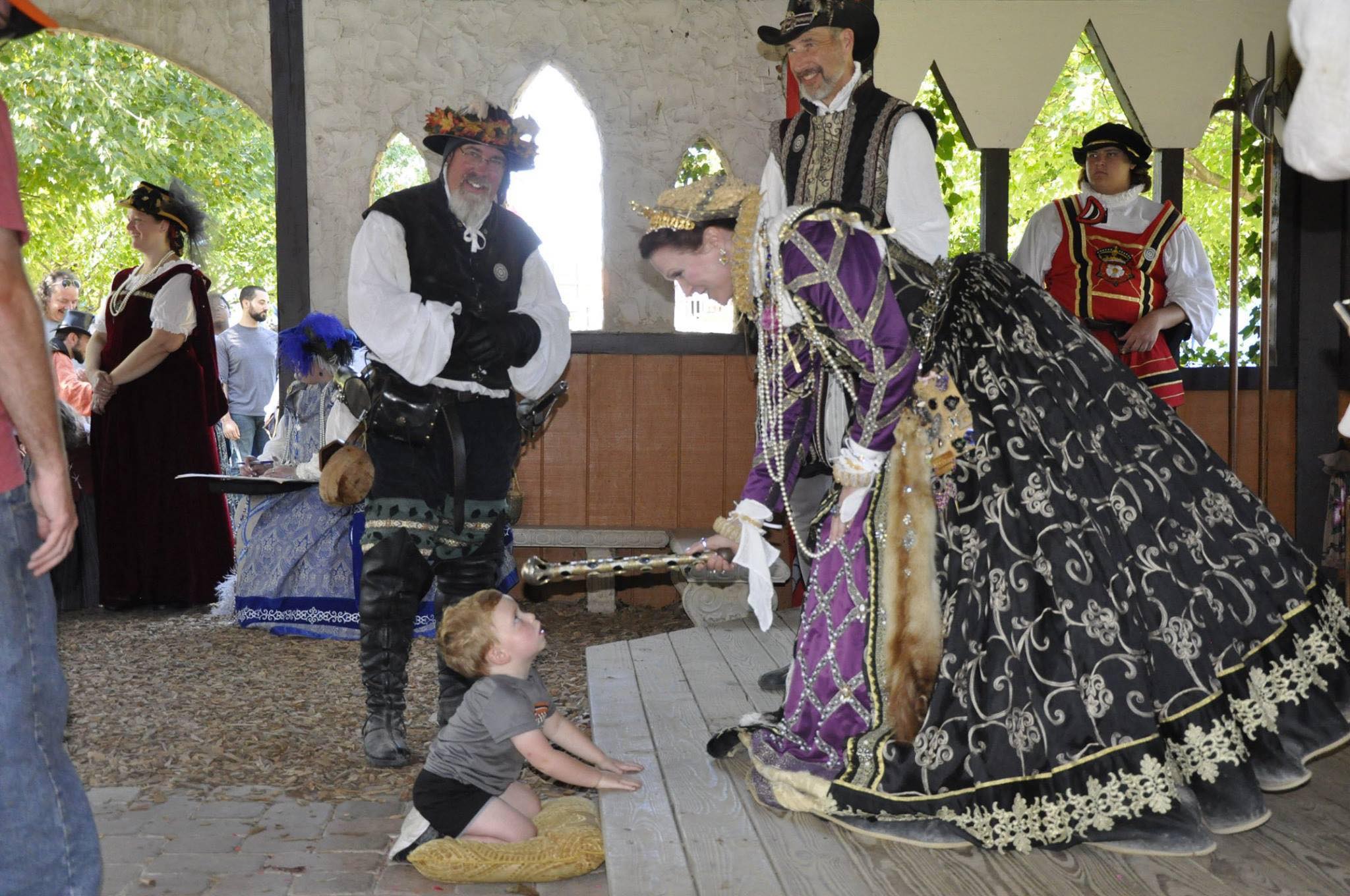Knighting Ceremony Ohio Renaissance Festival