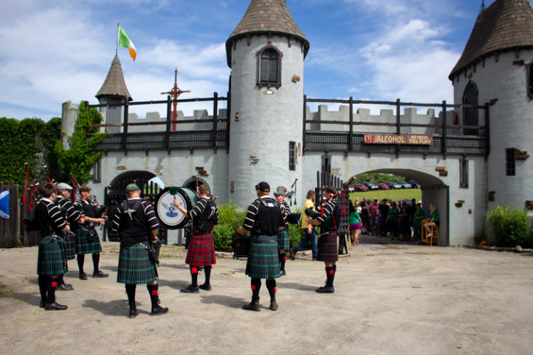 Miami Valley Pipes and Drums Front Gate Performance