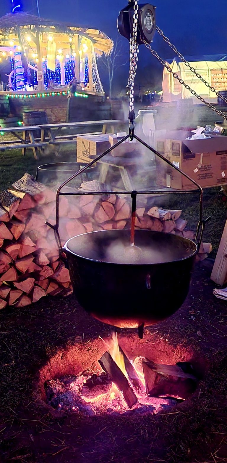 A bubbling cauldron of chili!