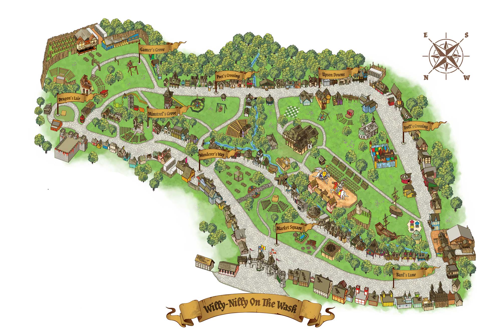 festival grounds map