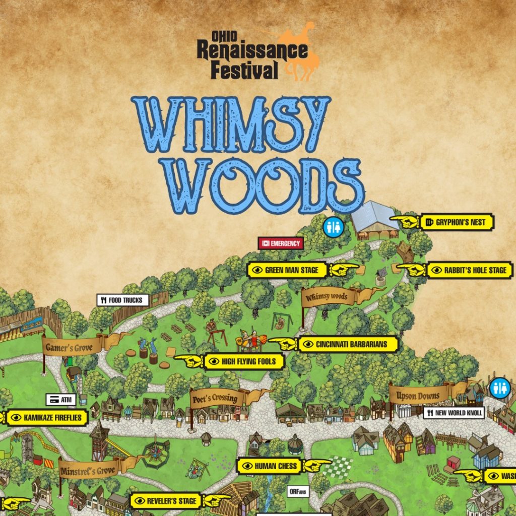 New & Improved: Featuring Whimsy Woods - Ohio Renaissance Festival