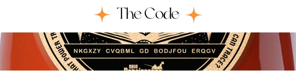 The Code: nkgxzy cvqbml gd bodjfou erqgv